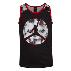 Jordan Girls Little Kids Tie-Dye Tank Top Black SM